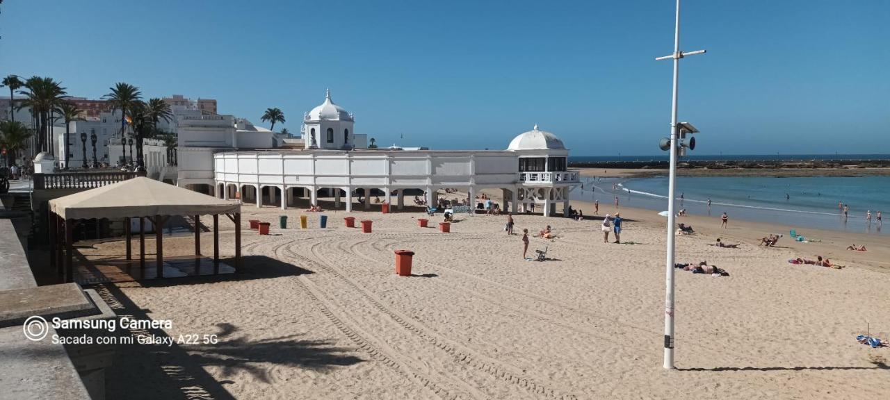 Piso Playa La Caleta Lägenhet Cádiz Exteriör bild