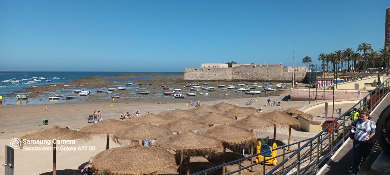 Piso Playa La Caleta Lägenhet Cádiz Exteriör bild