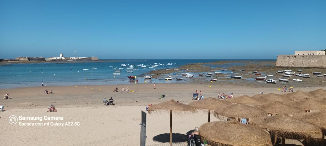 Piso Playa La Caleta Lägenhet Cádiz Exteriör bild